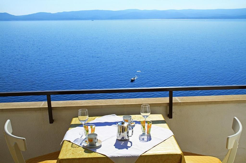 Studio Apartment In Pisak With Seaview, Terrace, Air Condition, Wifi 외부 사진